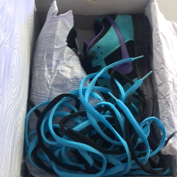 Nike Dunk Low Pro SB 'Skeletor' Sneakers 304292-020 - Picture 7 of 7